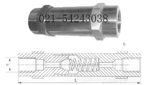 H11型内螺纹止回阀